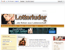 Tablet Screenshot of lotterluder.com